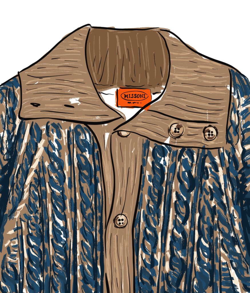 missoni cardigan